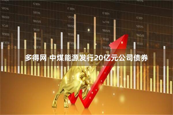 多得网 中煤能源发行20亿元公司债券