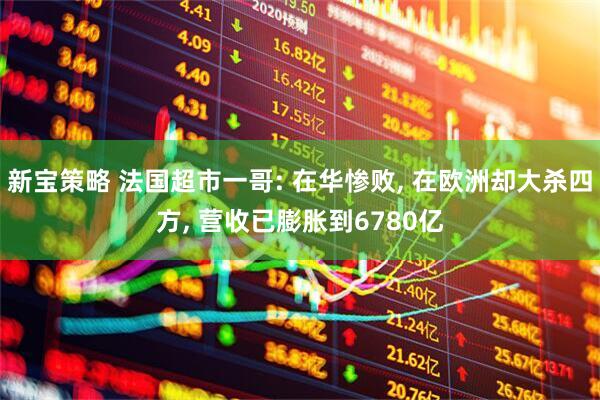 新宝策略 法国超市一哥: 在华惨败, 在欧洲却大杀四方, 营收已膨胀到6780亿