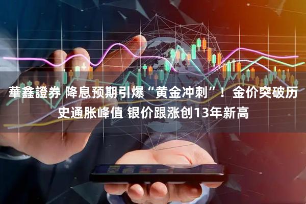 華鑫證券 降息预期引爆“黄金冲刺”！金价突破历史通胀峰值 银价跟涨创13年新高