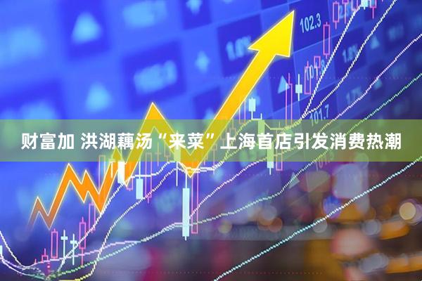财富加 洪湖藕汤“来菜”上海首店引发消费热潮